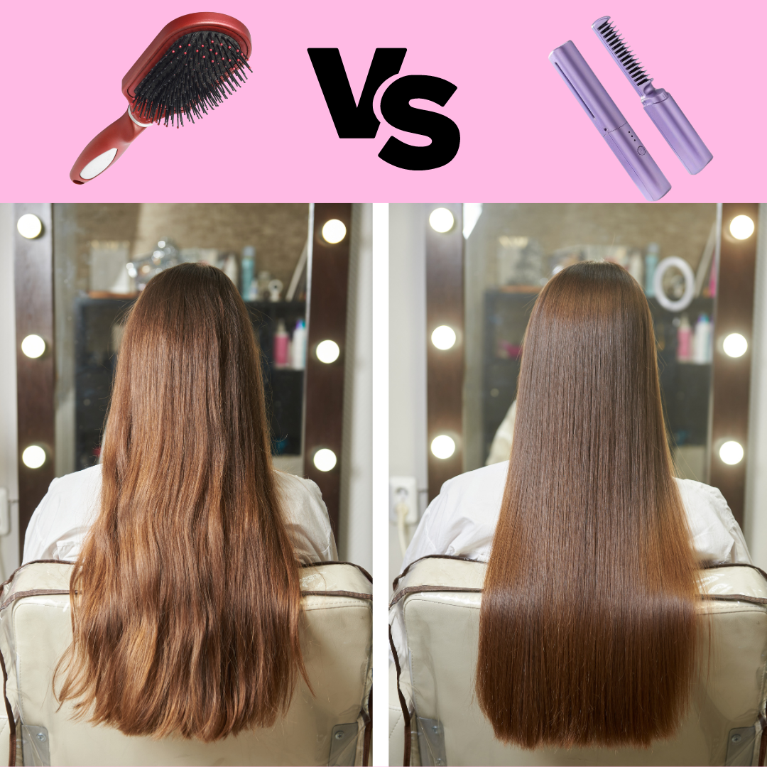 Innovativer Glättungskamm für strahlende Haare