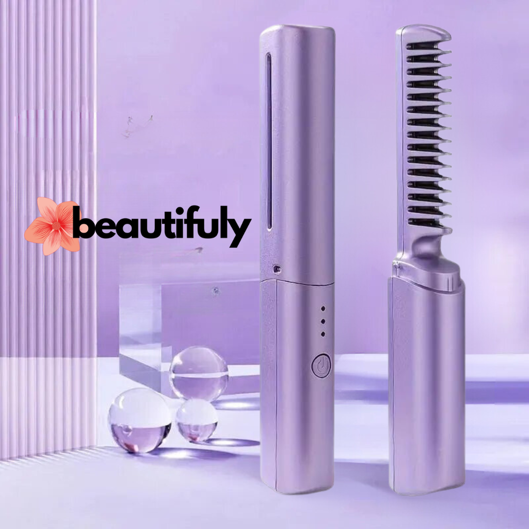 Innovativer Glättungskamm für strahlende Haare